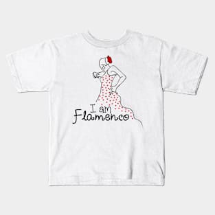 I am Flamenco Kids T-Shirt